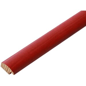 Cornice in legno S40C Deknudt 10x15 cm rosso