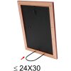 Cornice in legno S40C Deknudt 10x15 cm rosso