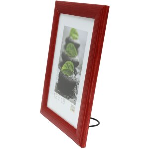 Cornice in legno S40C Deknudt 18x24 cm rosso