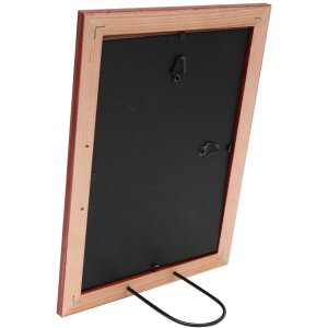Cornice in legno S40C Deknudt 18x24 cm rosso