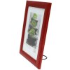 Cornice in legno S40C Deknudt 18x24 cm rosso