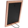 Cornice in legno S40C Deknudt 18x24 cm rosso