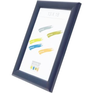 Cornice in legno S40C Deknudt 10x15 cm blu