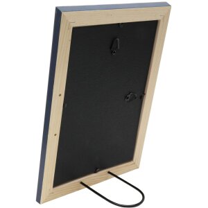 Cornice in legno S40C Deknudt 10x15 cm blu