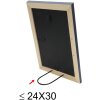 Cornice di legno S40C Deknudt 20x30 cm blu