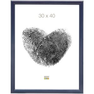 Cornice di legno S40C Deknudt 40x60 cm blu