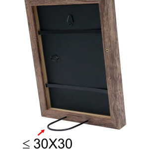 Telaio in legno S45R listello 20x25 cm marrone