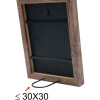 Telaio in legno S45R listello 20x25 cm marrone