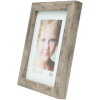Telaio in legno S45R modanatura a blocchi 20x25 cm grigio-beige