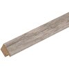 Telaio in legno S45R modanatura a blocchi 50x70 cm grigio-beige