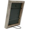 Telaio in legno S45R modanatura a blocchi 50x70 cm grigio-beige