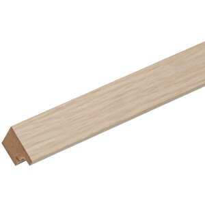 Cornice in legno S45R modanatura a blocchi 15x20 cm rovere