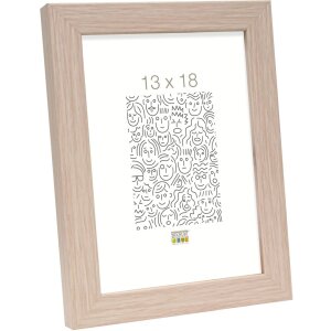 Cornice in legno S45R modanatura a blocchi 20x25 cm rovere
