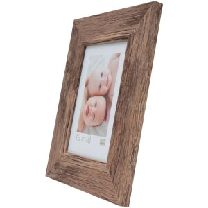 Cornice in legno S48SH 18x24 cm marrone