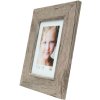 Cornice in legno S48SH 30x45 cm grigio-beige