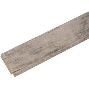 Cornice in legno S48SH 40x60 cm grigio-beige