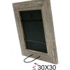 Cornice in legno S48SH 40x60 cm grigio-beige