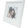 Cornice foto s67ks Legno Passepartout 13x18 cm Bianco