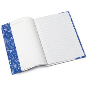 Copertina per quaderno A4 SCHOOLYDOO bianco