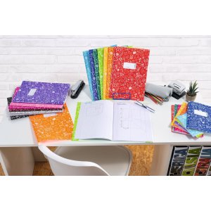 Copertina per quaderno A4 SCHOOLYDOO bianco