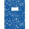 Copertina per quaderno A4 SCHOOLYDOO blu