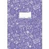 Copertina per quaderno A4 SCHOOLYDOO viola