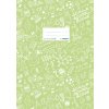 Copertina per quaderno A4 SCHOOLYDOO verde chiaro