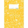 Copertina del quaderno A5 SCHOOLYDOO giallo