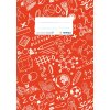 Copertina del quaderno A5 SCHOOLYDOO rosso