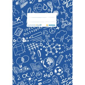 Copertina del quaderno A5 SCHOOLYDOO blu