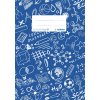 Copertina del quaderno A5 SCHOOLYDOO blu