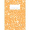 Copertina del quaderno A5 SCHOOLYDOO arancione