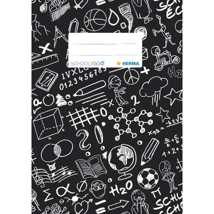 Copertina del quaderno A5 SCHOOLYDOO nero