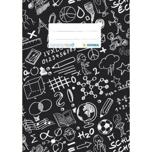 Copertina del quaderno A5 SCHOOLYDOO nero