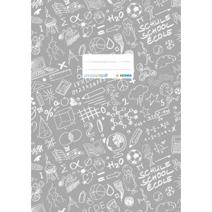 HERMA Protezione per quaderni A4 SCHOOLYDOO grigio
