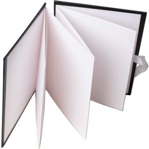HNFD Leporello Lona nero 12 foto 10x15 cm