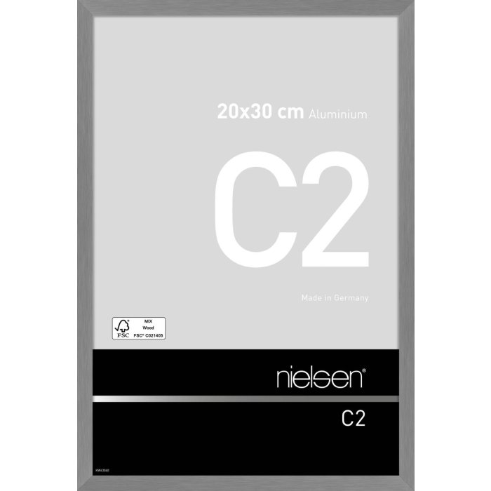 Nielsen Telaio in alluminio C2 20x30 cm struttura grigio opaco
