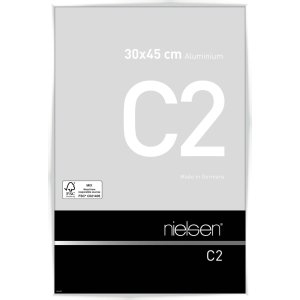 Telaio Nielsen in alluminio C2 30x45 cm bianco lucido
