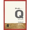 Telaio smontabile in legno Quadrum 30x40 cm rosso