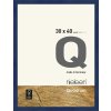 Cornice in legno a clip Quadrum 30x40 cm blu