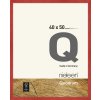 Cornice di legno a scatto Quadrum 40x50 cm rosso