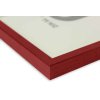Cornice di legno a scatto Quadrum 40x50 cm rosso