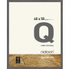 Cornice in legno a clip Quadrum 40x50 cm grigio