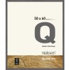 Cornice in legno a clip Quadrum 50x60 cm grigio