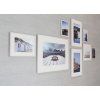 Cornice in legno a clip Quadrum 50x60 cm grigio