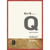 Holz-Wechselrahmen Quadrum 50x70 cm rot
