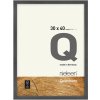 Cornice in legno a clip Quadrum 40x40 cm grigio