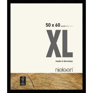 Cornice Nielsen in legno XL 50x60 cm nero