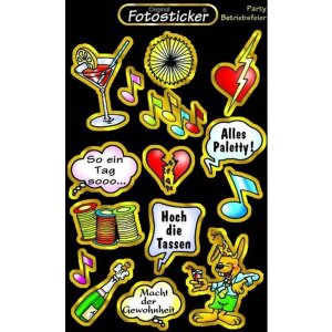 Sticker Party - Party Company Party - Motivo 5