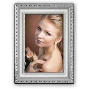 ZEP Portafoto in metallo Natalie 20x25 cm argento lucido